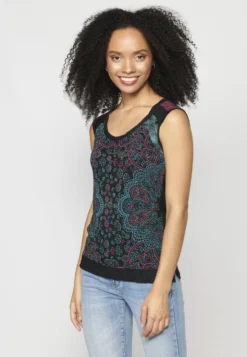 Koroshi StrapperTopBlack Donna T-shirt E Top KOL21D07I-Q11 -ESPRIT Vendite f2759eba36fc4b92ad3a7529eae6d560 scaled