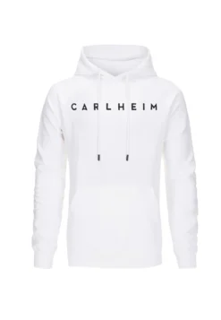 Regular Fit - Felpa Con Cappuccio - White