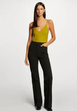 MORGAN Con OrnamentiTopGiallo Mostarda Donna T-shirt E Top M5921D0WM-E11