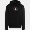 Converse Go To Chuck Taylor Patch Hoodie UnisexFelpa Con CappuccioBlack Donna Felpe CO421002A-Q11
