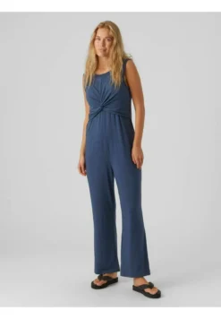 Mamalicious Mlmaki June Sl Jrs 78 2F ATuta JumpsuitBlue Donna Tute Jumpsuit M6429D01Z-K11