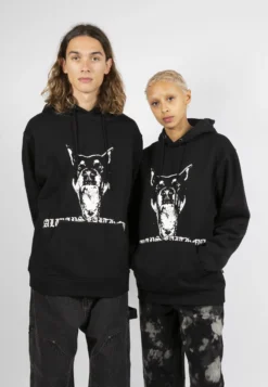 Hoodie Anger Option UnisexFelpa Con CappuccioBlack Donna Felpe WAT21006P-Q11