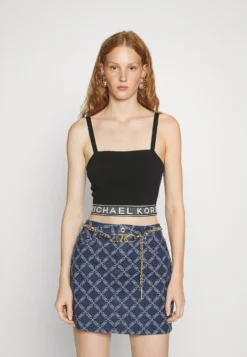 MICHAEL Michael Kors Eco KorsTopBlack Donna T-shirt E Top MK121I05X-Q11